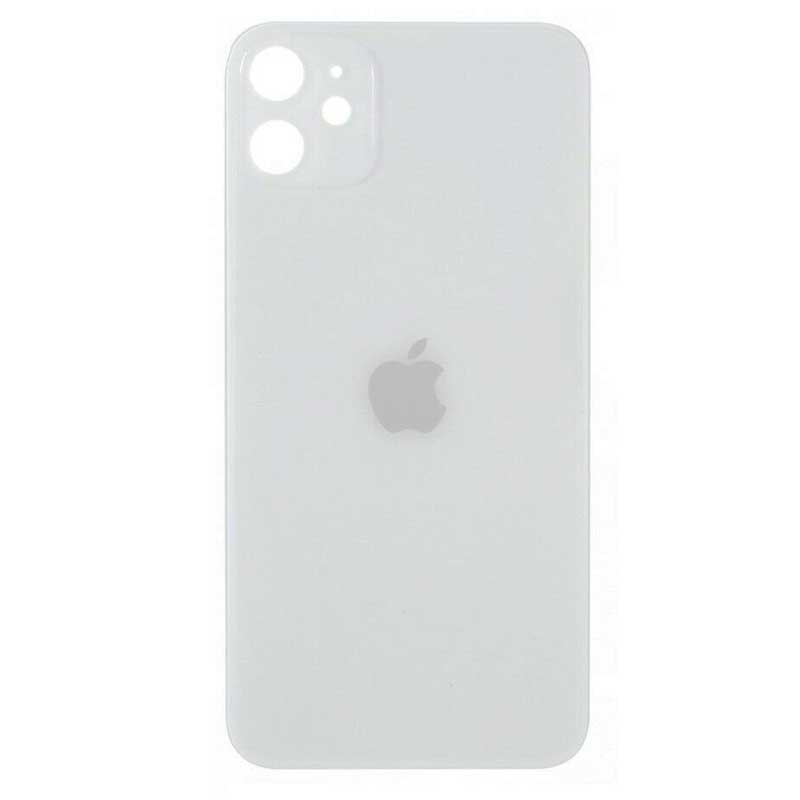 Tapa Cristal Trasera Blanca iPhone 11 Pro Max